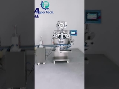 Πιστοποιημένη αυτόματη μηχανή μπισκότων σύκων CE/γεμισμένος ενεργειακός φραγμός που κατασκευάζει τη μηχανή