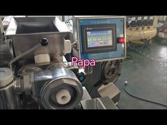 Μπισκότο μπισκότων τύπου Papa Spiral P170 Automatic Encrusting Machine Double Filling Demo